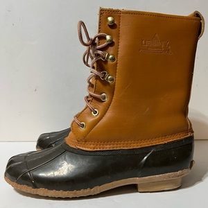 Liberty Rugged Outdoor Gear Duck Boots Brown Mens size 11